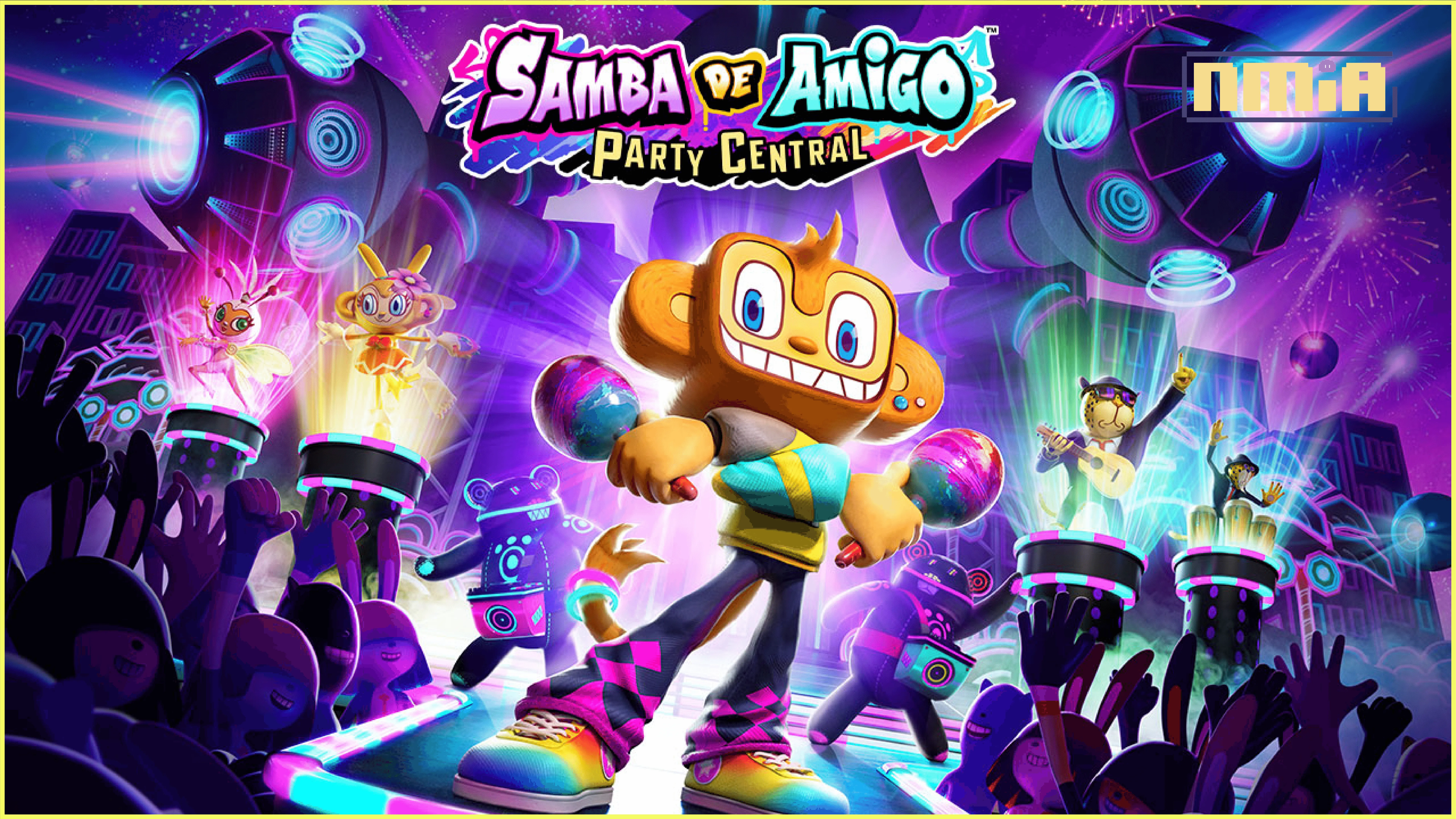 節奏動作遊戲新作『Samba de Amigo : 歡樂搖搖派對』 宣布加入「索尼克」系列的樂曲與關卡