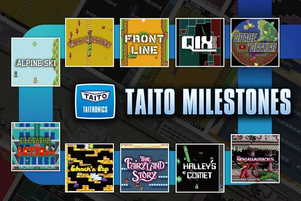名作街機遊戲集大成!《TAITO MILESTONES》中文實體盒裝版確定上市!