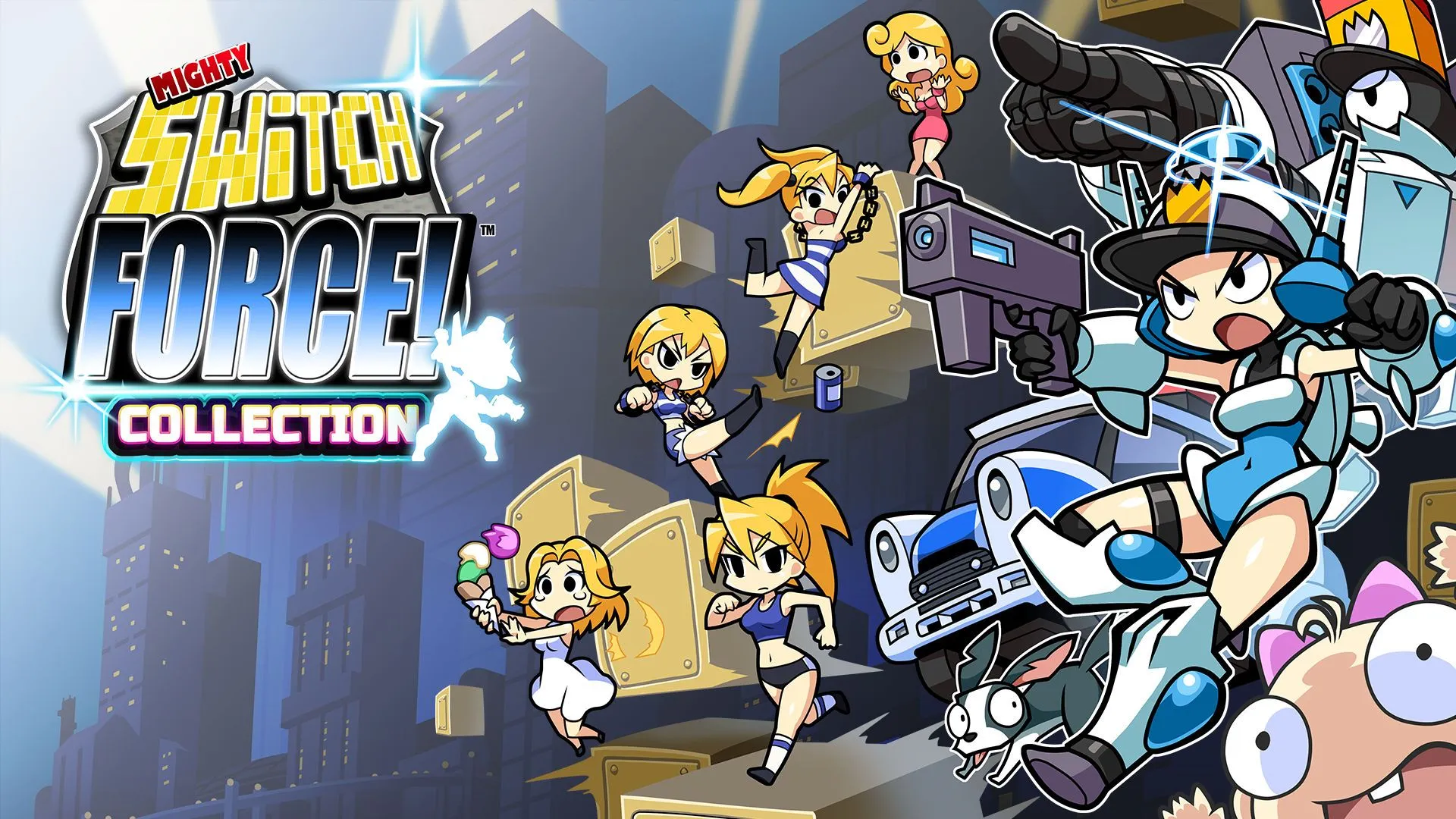 動作益智平台遊戲《Mighty Switch Force! Collection》繁體中文版 確定於今年4月7日上市,公開遊戲介紹前導影片!