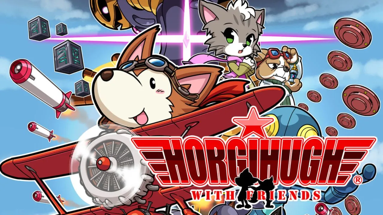 橫向捲軸射擊遊戲Nintendo Switch™《HORGIHUGH with Friends》繁體中文版 今天上市!