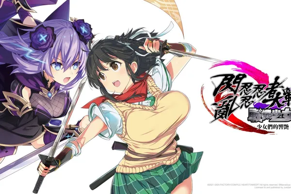 PS4、NS《閃亂忍忍忍者大戰戰機少女-少女們的響艷-》主要角色公開,戰機少女、閃亂神樂的夢幻共演!