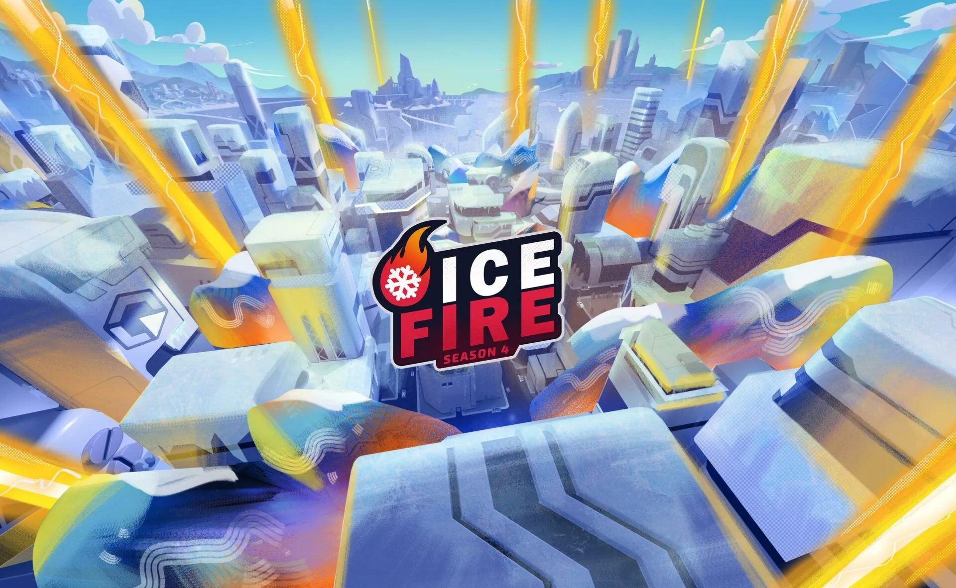《T3 Arena》S4 新賽季:冰與火 開戰,全新英雄登場,在寒冬中熱血出擊!