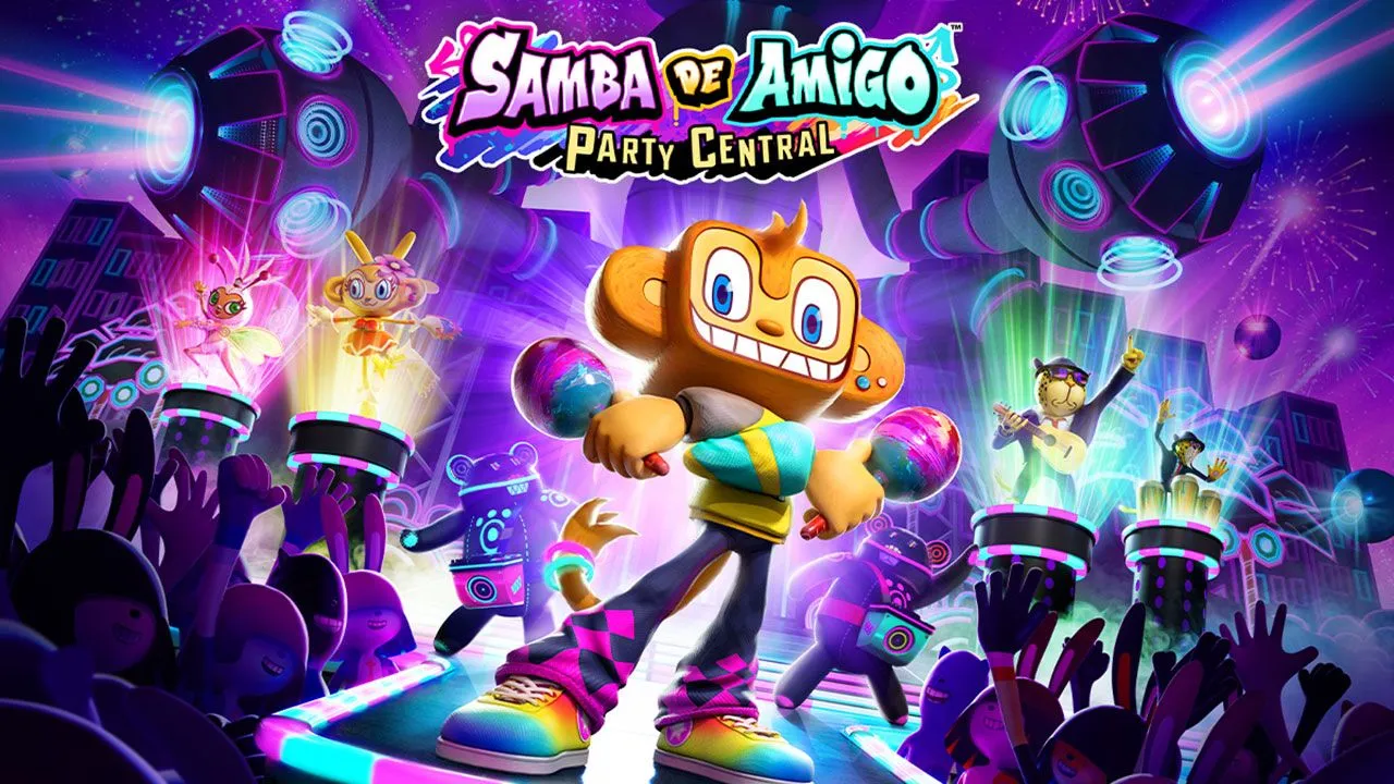 搖動Joy-Con一起嗨起來吧!超級歡樂的節奏遊戲『Samba de Amigo : 歡樂搖搖派對』將於2023年夏 季發售!