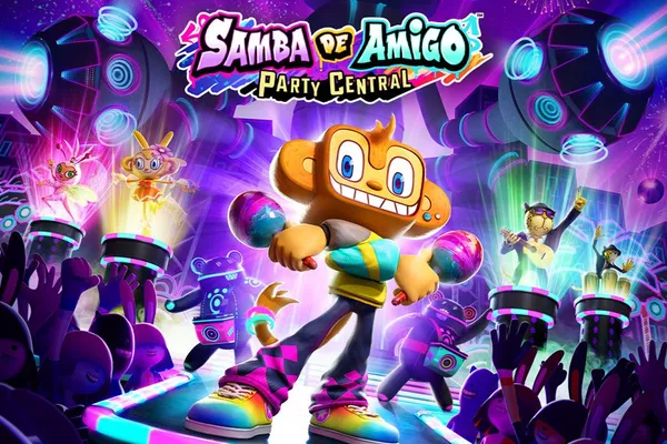 搖動Joy-Con一起嗨起來吧!超級歡樂的節奏遊戲『Samba de Amigo : 歡樂搖搖派對』將於2023年夏 季發售!