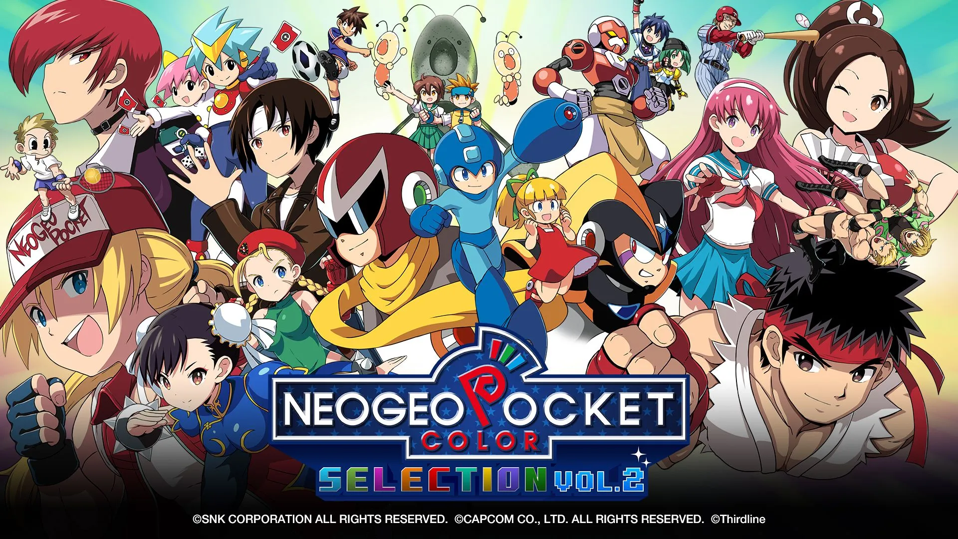共收錄10款遊戲《NEOGEO POCKET COLOR SELECTION Vol.2》 在 Nintendo Switch 及 Steam 上線!