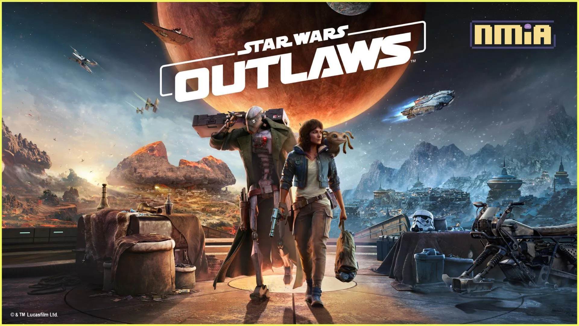 Ubisoft 和 Lucasfilm Games 發表全新開放世界動作冒險遊戲《Star Wars Outlaws》