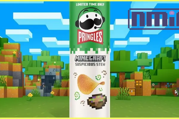 「品客」 X《Minecraft》推出「可疑的燉湯」口味洋芋片 官方:別擔心 吃了不會失明