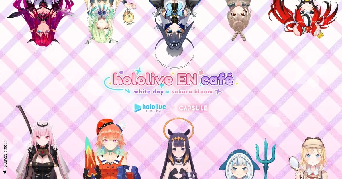 各位DD看過來!Holo EN 快閃咖啡廳來啦!