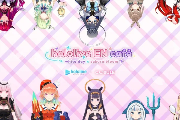 各位DD看過來!Holo EN 快閃咖啡廳來啦!