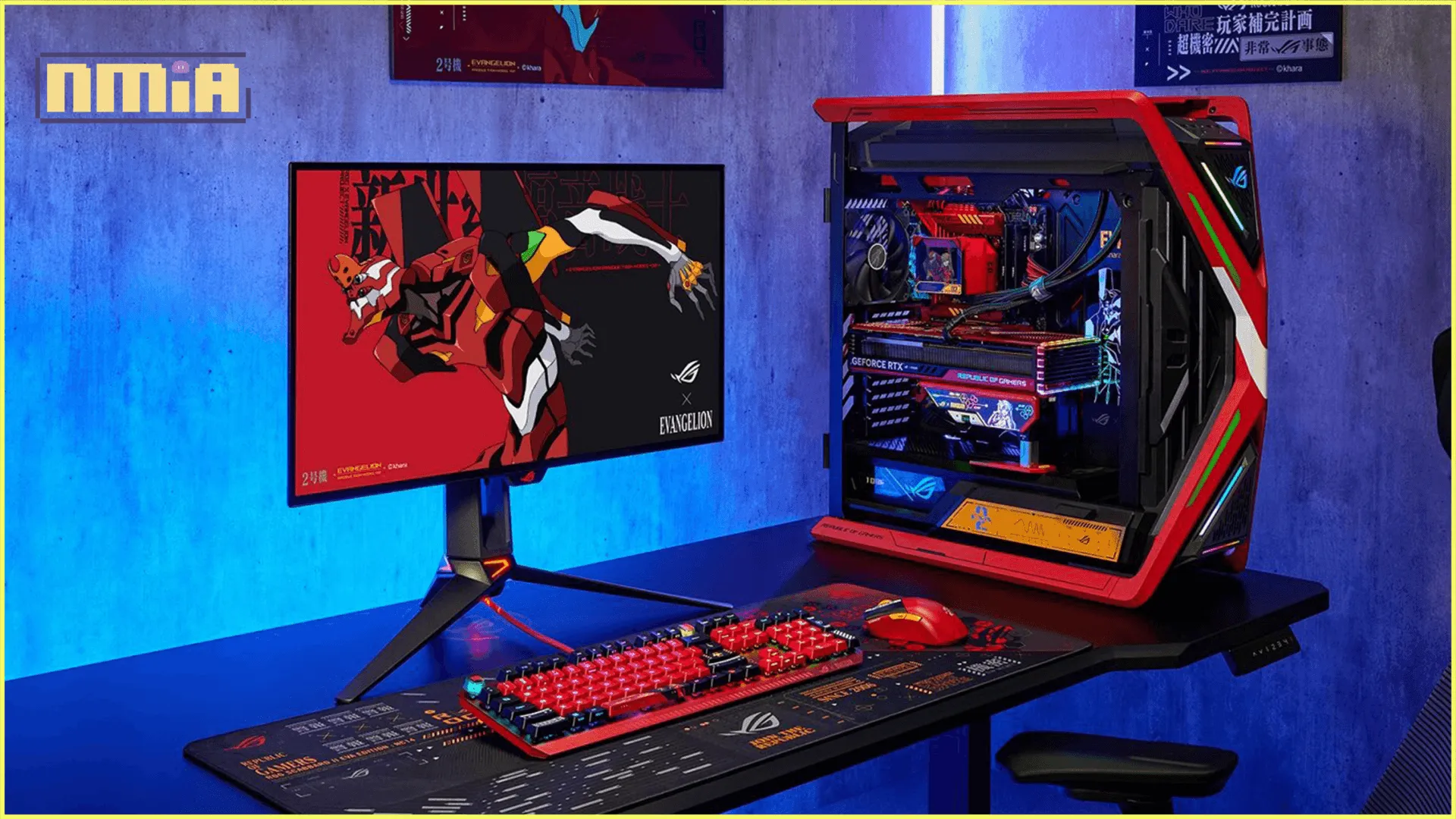ASUS ROG再度聯名EVANGELION – 以貳號機和明日香為主題!