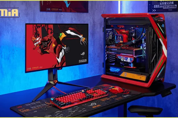 ASUS ROG再度聯名EVANGELION – 以貳號機和明日香為主題!