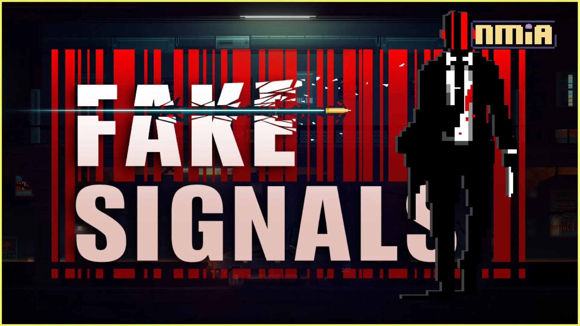像素風潛行動作遊戲 《偽信號(Fake Signals)》將在 5月25日 發售!中文DEMO可在高能電玩節免費下載!