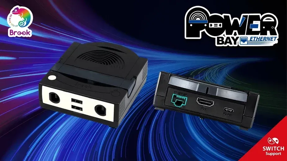 集結強大功能於一身,大亂鬥終極Switch底座! ——Brook Power Bay (Ethernet)