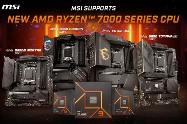 MSI supports new AMD Ryzen™ 7000 Series CPU with AGESA COMBO PI-1.0.0.4 BIOS ready at launch