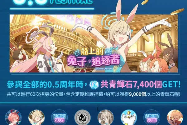 國際版《蔚藍檔案Blue Archive》 0.5周年慶典