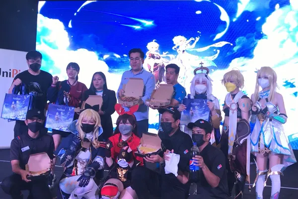 史萊姆參加《原神》x 達美樂(Domino’s Pizza)x UniPin 新聞發佈會 現場 Coser 們好帥好可愛!