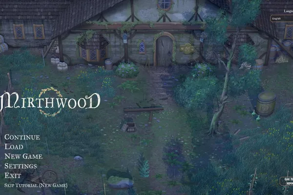 願望清單40萬突破!《Mirthwood》繁體中文版《歡欣森活》於今日正式發布!