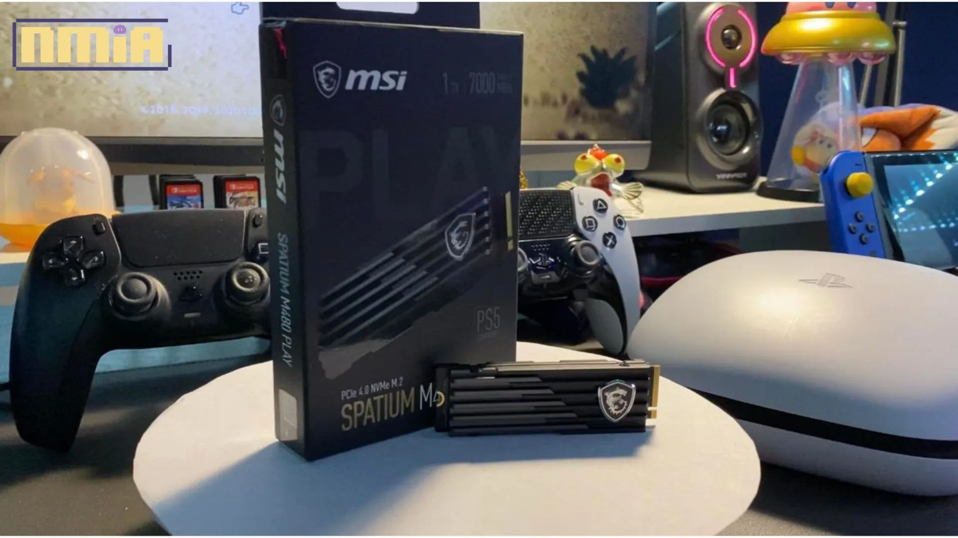 PS5容量告急—MSI SPATIUM M480 PLAY SSD評測
