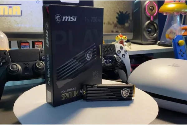PS5容量告急—MSI SPATIUM M480 PLAY SSD評測