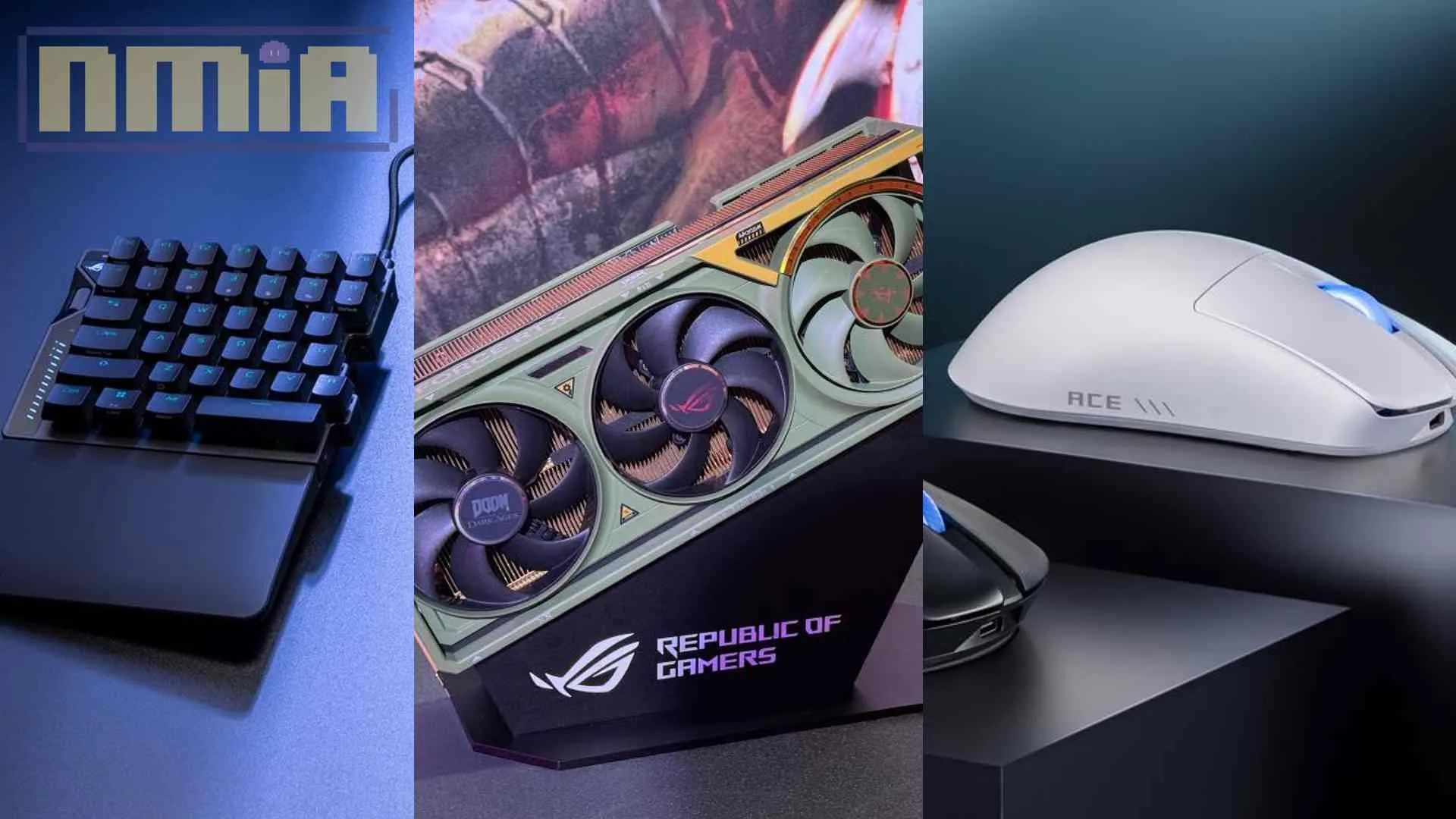 【COMPUTEX 2025】ASUS ROG 公開了全新電競產品線,其中包括酷炫的分離式鍵盤以及各種專為電競打造的 ROG 裝備