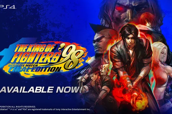 線上功能大幅強化後的《KOF ’98 UM FE》 今日起在PlayStation®4上線!