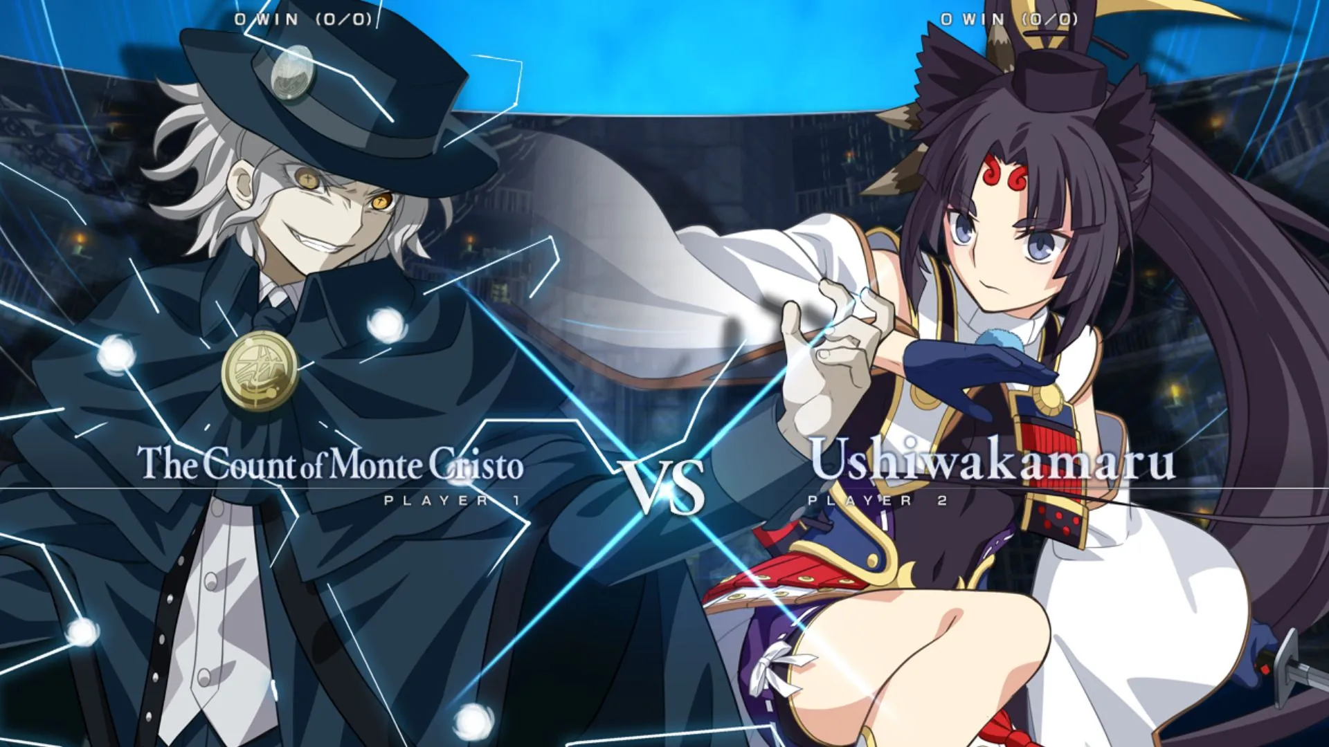 《MELTY BLOOD: TYPE LUMINA》推出免費更新角色第四彈!新增牛若丸和巖窟王等Fate角色和新配色!