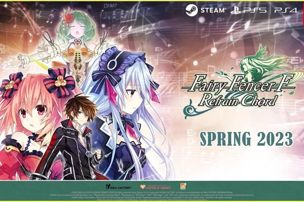 《妖精劍士 F Refrain Chord》Nintendo Switch、PlayStation®5、PlayStation®4亞洲中文版上市資訊公布,2023 年 4 月 13 日發售預定。