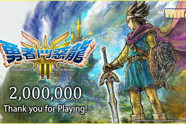 《勇者鬥惡龍 III HD-2D Remake》 全球出貨、下載販售量突破 200 萬套《勇者鬥惡龍 III HD-2D Remake》