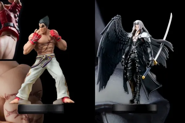 任天堂將在2023年推出四款大亂鬥角色的Amiibo模型!包括三島一八、賽菲羅斯和另外兩位人氣角色!