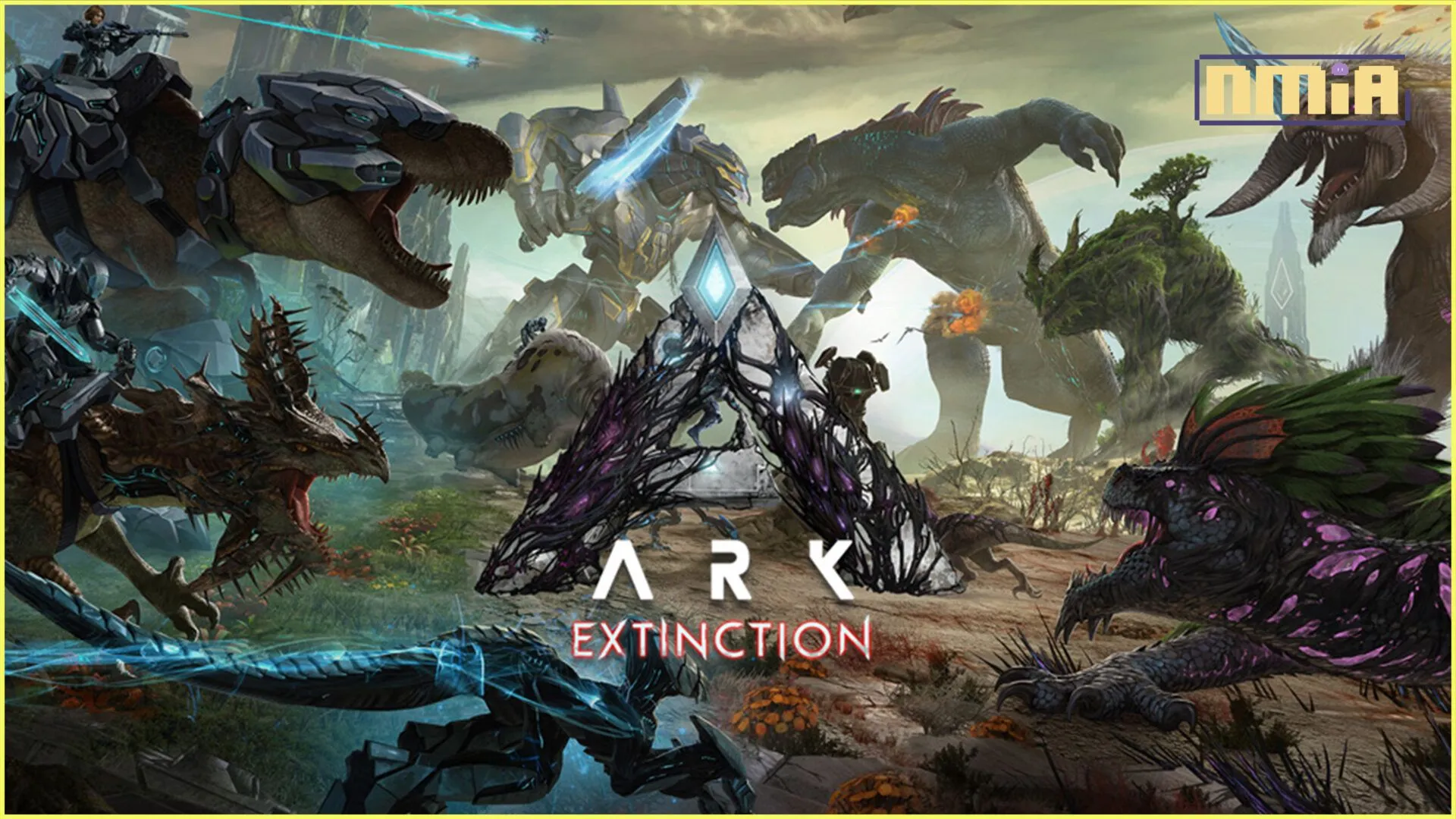 開放世界恐龍生存動作遊戲 Nintendo Switch 《ARK:Survival Evolved》 DLC「ARK:Extinction」今日上架! 故事舞台為人類滅絕後的荒廢地球