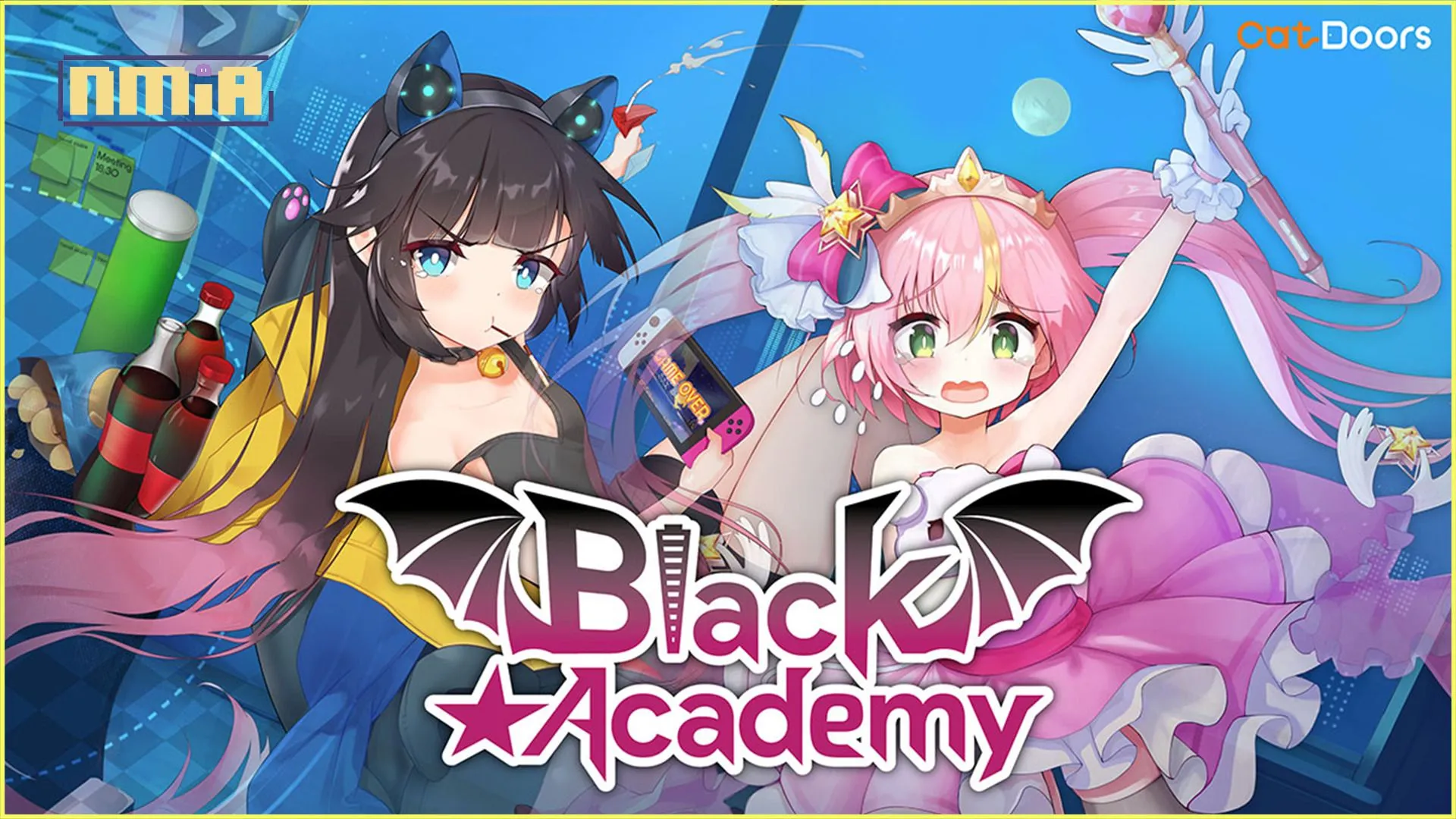 激萌肉鴿成人遊戲《Black Academy 暗黑學院》前進 BokiBoki!幫社畜魔法少女準時下班!