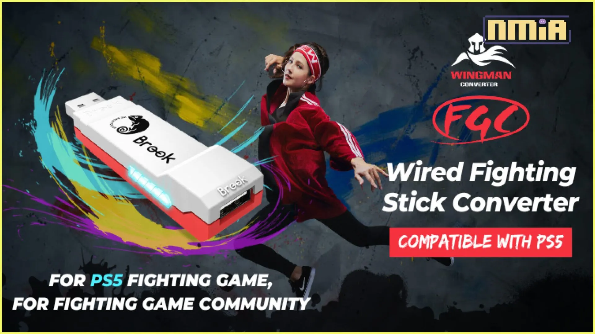掌握遊戲控制權,Wingman FGC轉接器將你的控制器變身為PS5上的格鬥利器