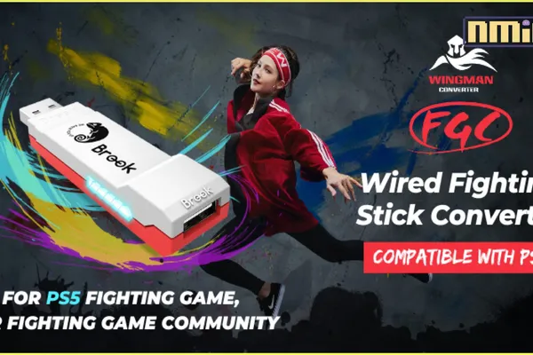 掌握遊戲控制權,Wingman FGC轉接器將你的控制器變身為PS5上的格鬥利器