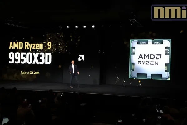 【CES 2025】運作時脈更高的 AMD 16核、12核 Ryzen 9000X3D 桌上型處理器將於 2025年第一季上市