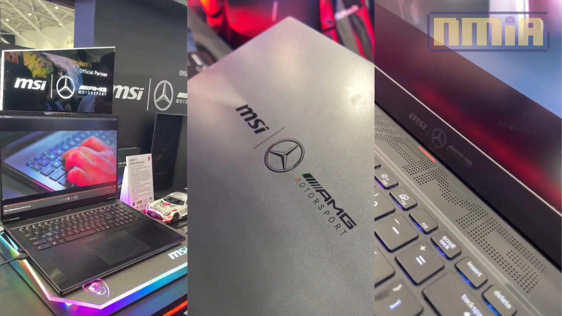 【COMPUTEX 2024】微星MSI 攜手 Mercedes-AMG 再度推出聯名限量筆電,電競質感與超跑元素聯合打造出極度快感