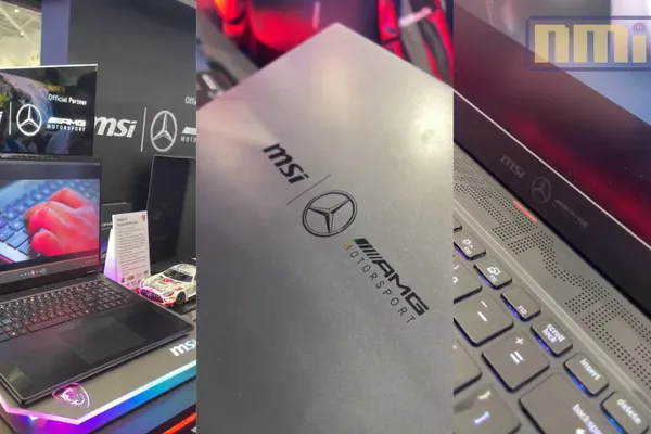 【COMPUTEX 2024】微星MSI 攜手 Mercedes-AMG 再度推出聯名限量筆電,電競質感與超跑元素聯合打造出極度快感