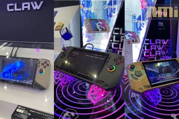 【COMPUTEX 2024】微星 MSI Claw 展示了首款搭載 Lunar Lake 的 MSI Claw 8 AI+ 遊戲掌機,還有驚喜登場的《異塵餘生》MSI Claw 聯名限量版