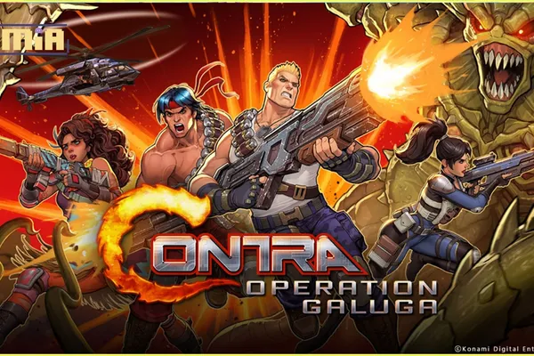 CONTRA: OPERATION GALUGA 任務於 3 月 13 日展開 試玩與預購現已開放! 在體驗版中以橫向動作射擊殺開血路,準備好在下個月迎接 來自 KONAMI 和 WayForward 的經典遊戲再裝填重生