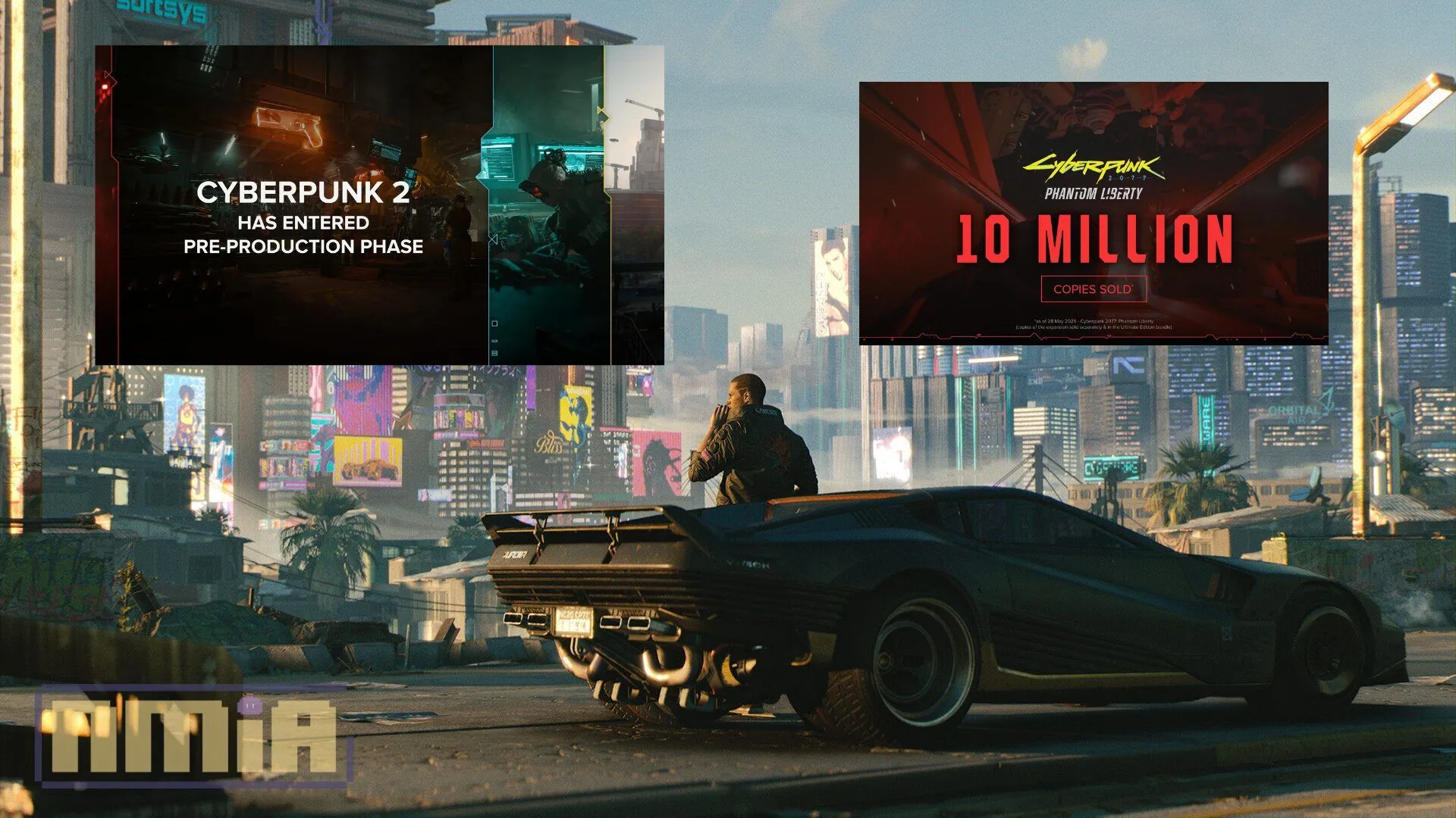 DLC《自由幻局》銷量破千萬!《電馭叛客2077》續作正式命名為《Cyberpunk 2》,並已進入前期製作階段