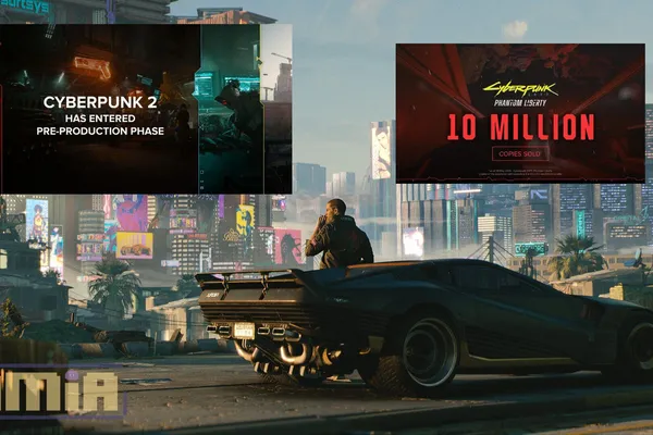 DLC《自由幻局》銷量破千萬!《電馭叛客2077》續作正式命名為《Cyberpunk 2》,並已進入前期製作階段