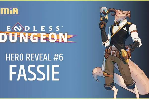 《ENDLESS™ Dungeon》公開新英雄——銀河系頂尖調飲師「法西」! 要帶著噴火藥水深入虎穴,還是要帶上大瓶的冰鎮氣泡飲深入虎穴?