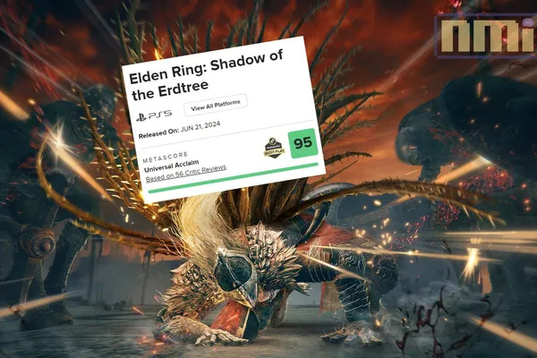 《艾爾登法環 黃金樹幽影》Metacritic 媒體評分 95分,超越《巫師3 血與酒》成最高評價 DLC!