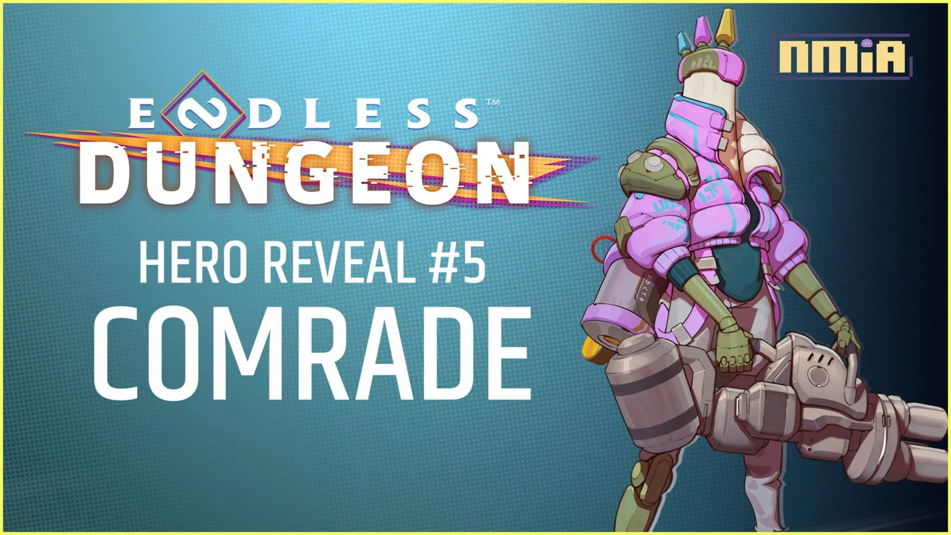 Amplitude 開啟社群慶典「ENDLESS SUMMER」: 公開《ENDLESS™ Dungeon》新英雄——駐隊槍匠「戰友」 限時免費獲取《Dungeon of the ENDLESS™》
