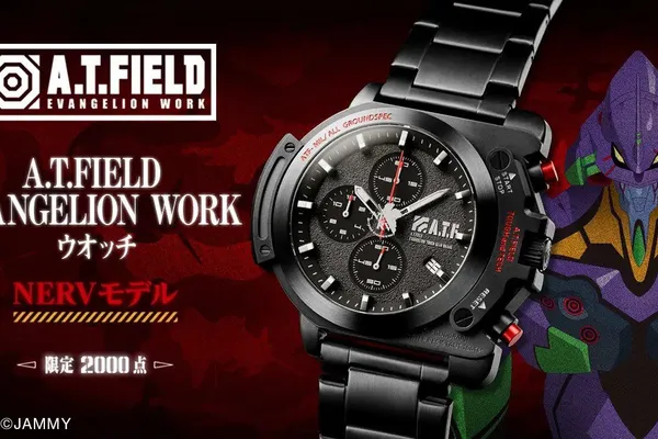時間再次轉動!A.T.FIELD《新世紀福音戰士》聯動機能運動手錶 NERV 樣式公開