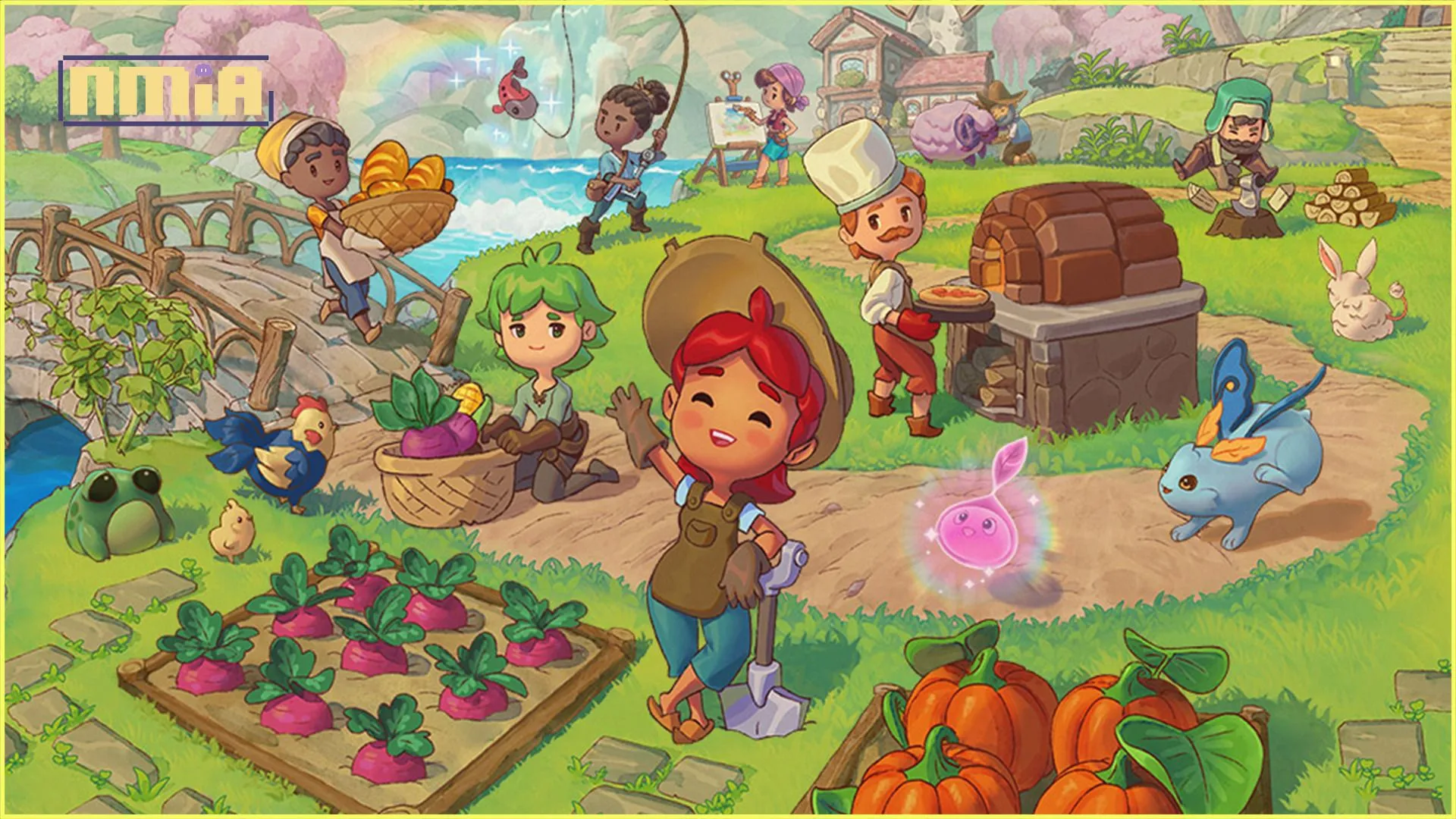 Nintendo Switch™ 《森靈農園》 公開早期購買特典! 包含 9 種道具的特典禮包 DLC!