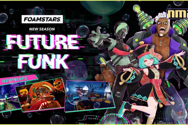 SQUARE ENIX REVEALS NEW FOAMSTARS SEASON – "FUTURE FUNK" -Starts May 17