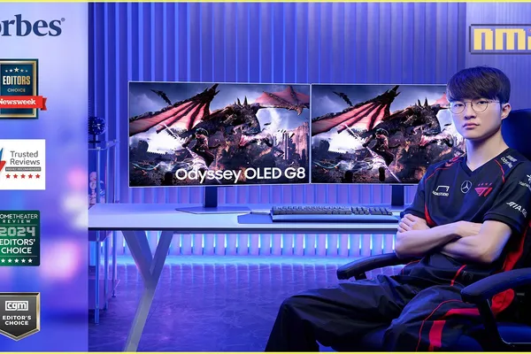 Samsung Odyssey OLED G8 Receives Critical Acclaim and Recognition From Reviewers