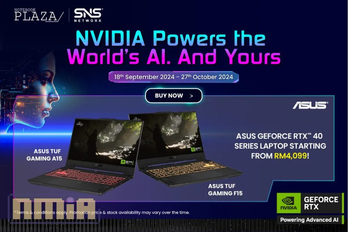 使用華碩 ASUS GeForce RTX™ 40 系列筆電,體驗 NVIDIA 為推動全球人工智慧發展的前沿技術,享受真正的次世代性能體驗!