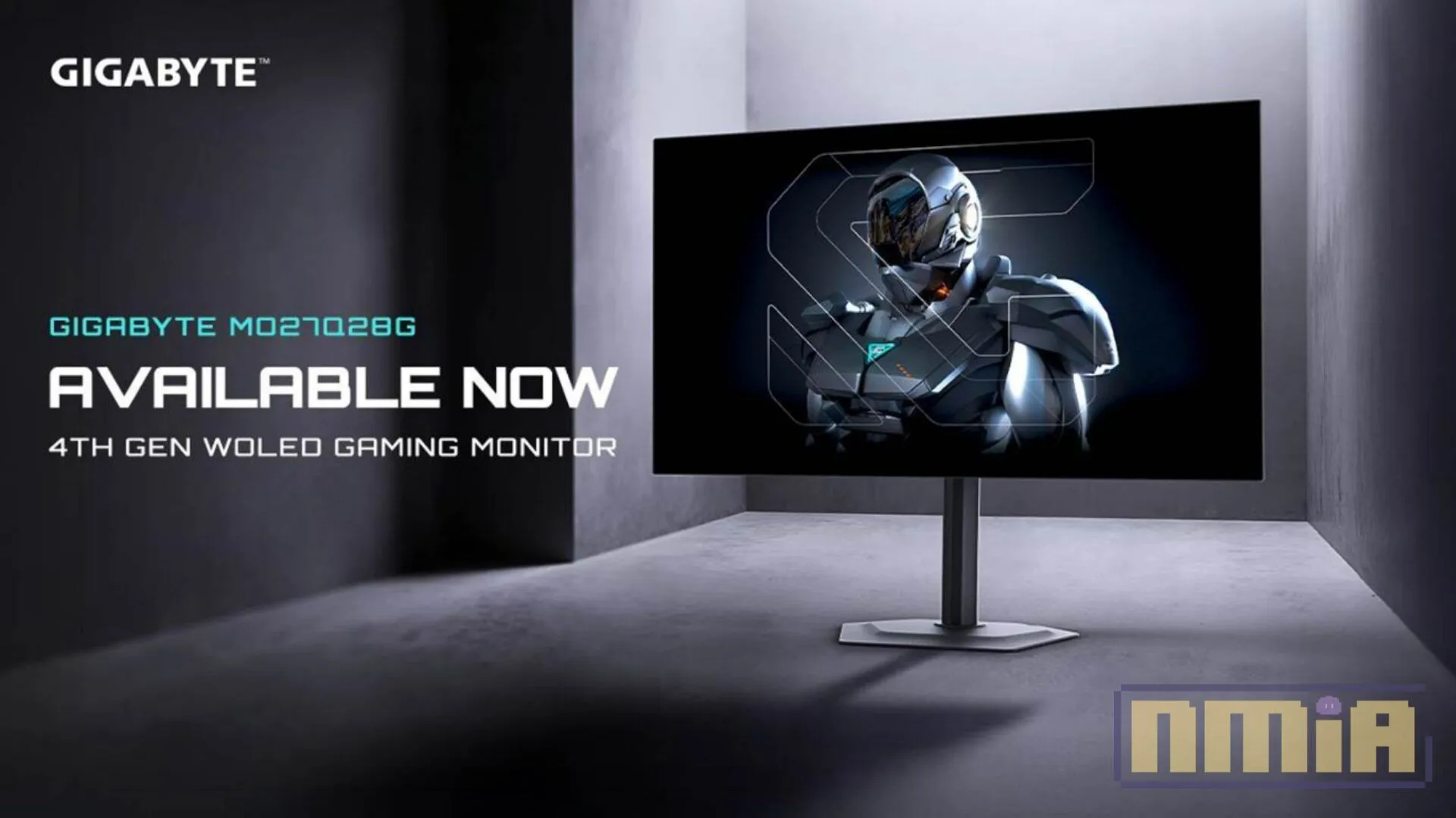 技嘉 MO27Q28G 電競螢幕正式上市,27 吋 QHD 280Hz WOLED 搭配四側無邊框打造沉浸視野!