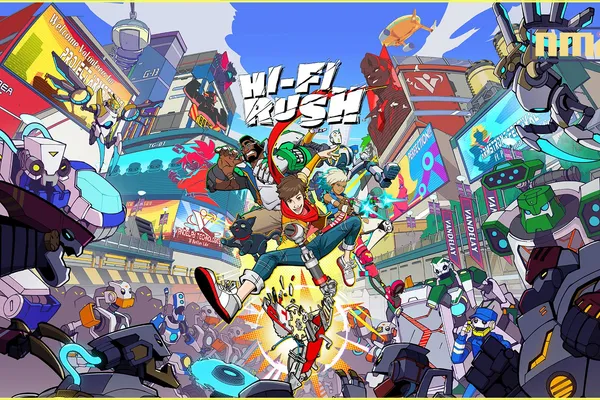 備受讚譽的節奏動作遊戲 《Hi-Fi RUSH》現已登上PlayStation 5